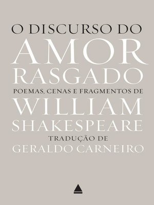 cover image of O discurso do amor rasgado